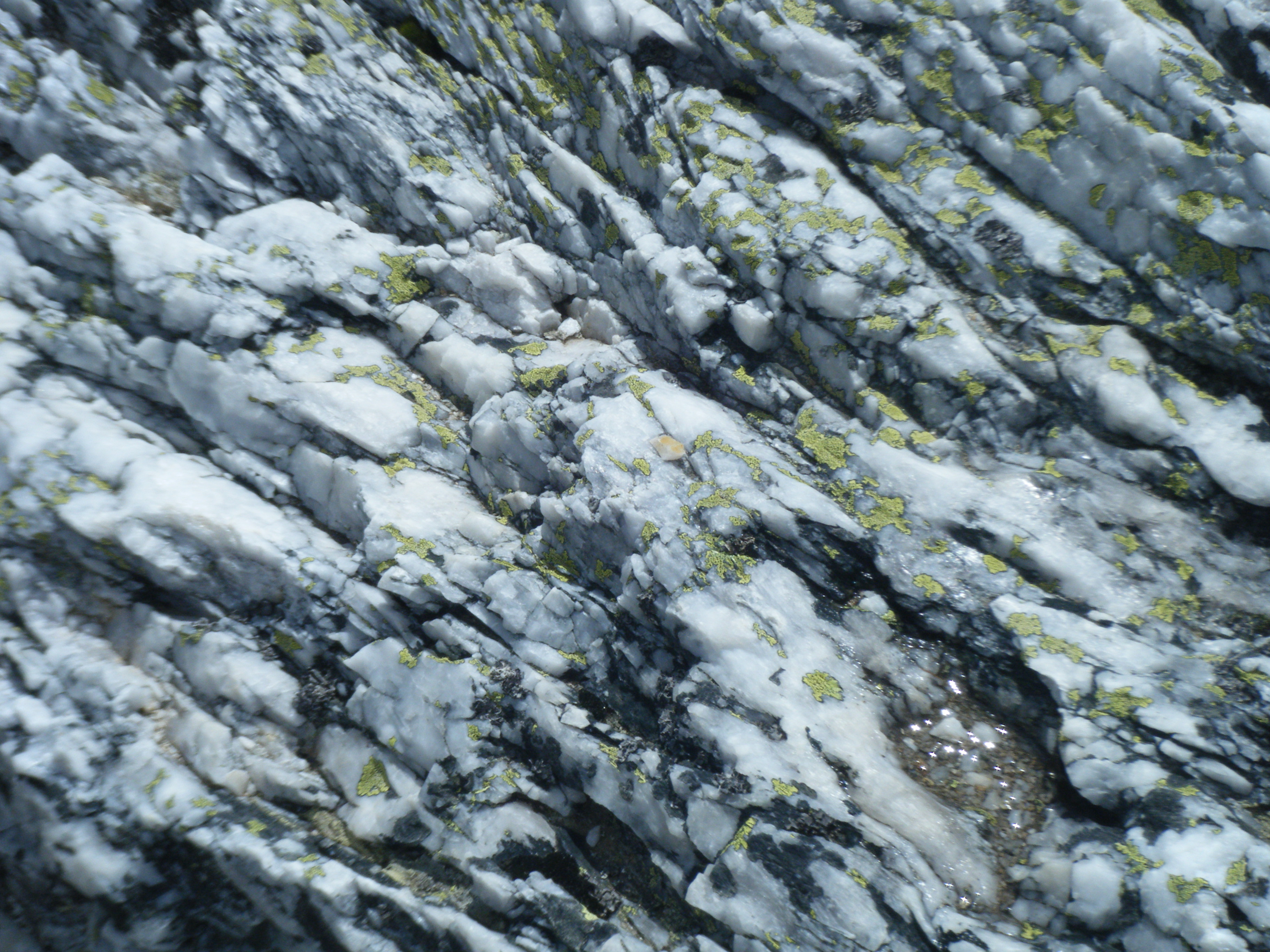 background image, a close up of white rocks.